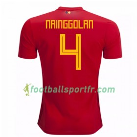 Tenue Belgique Nainggolan 4 Domicile Coupe du monde 2018 Maillot de Foot